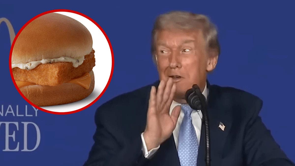 Donald Trump’s Cheesy Confession: Why the Filet-O-Fish Reigns Supreme!