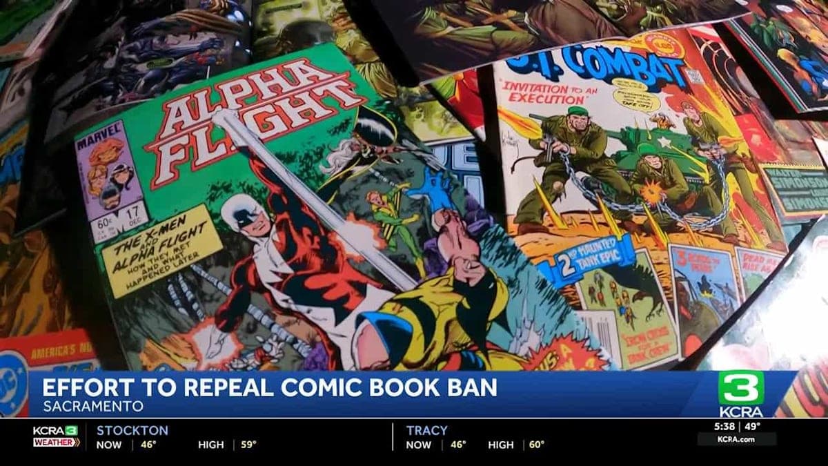 Sacramento's Comic Book Law: A 76-Year-Old Ban is About to Get the Axe!