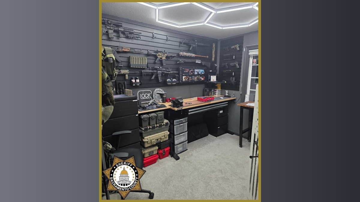 Nighttime Lurker in Tactical Gear: Sacramento Man's Shocking Arsenal Revealed