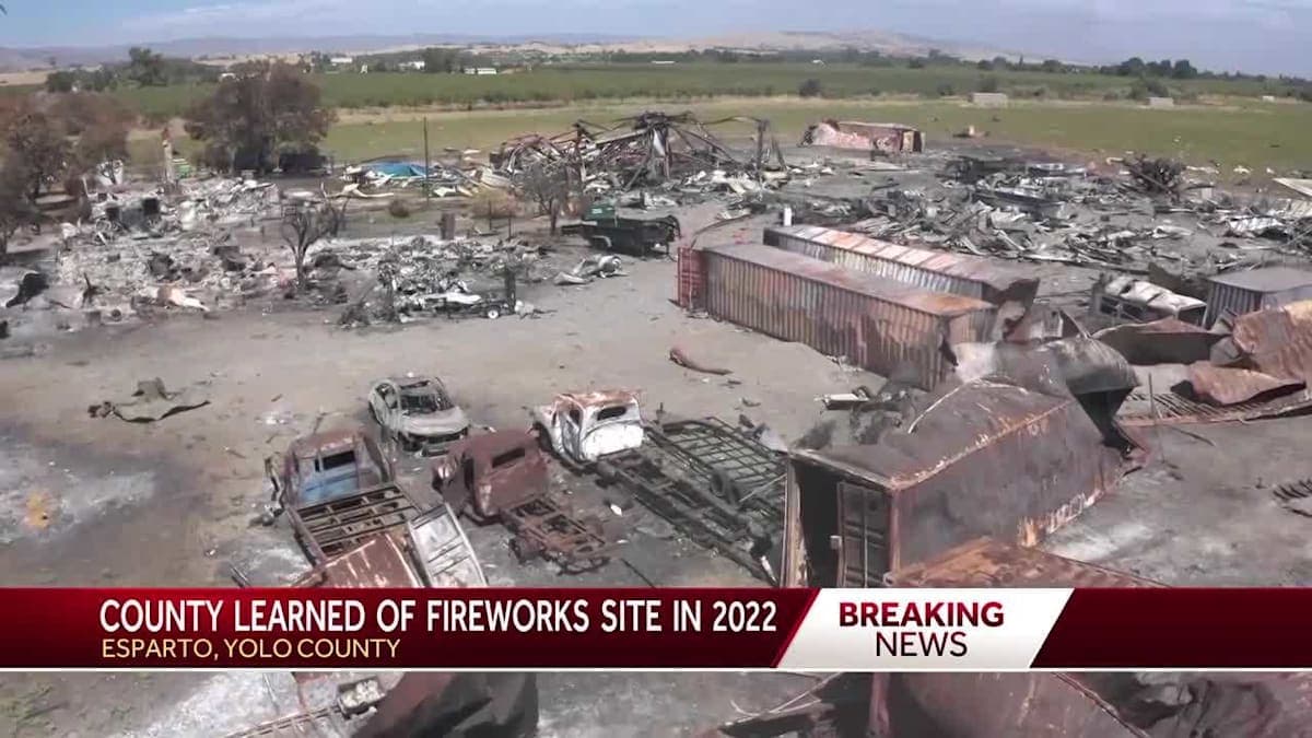 Smoke and Mirrors: Yolo County's Rollercoaster Emergency After Esparto Fireworks Explosion