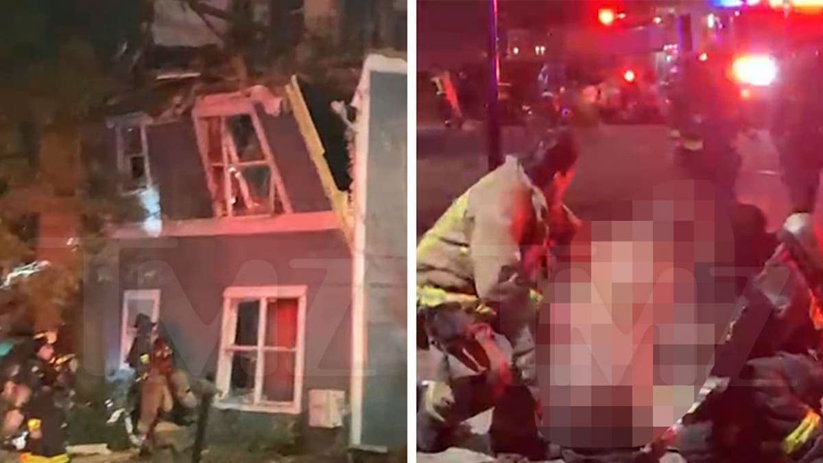 Explosion and Injury: Shocking Gas Blast Near Atlanta Leaves Man Badly Burned