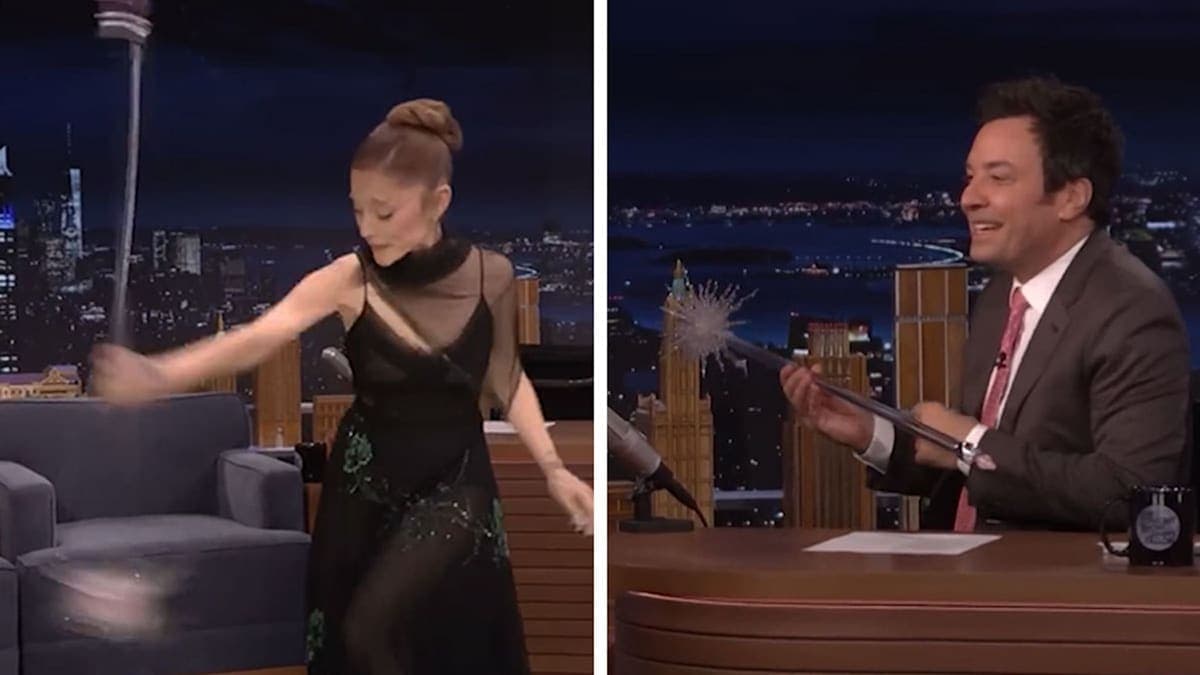 Ariana Grande's Magical Wand Skills and a Wild Fan Encounter: What Happened on 'The Tonight Show'?