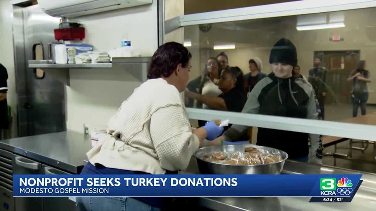Turkey Trouble: Modesto Gospel Mission Faces Shortage Ahead of Thanksgiving