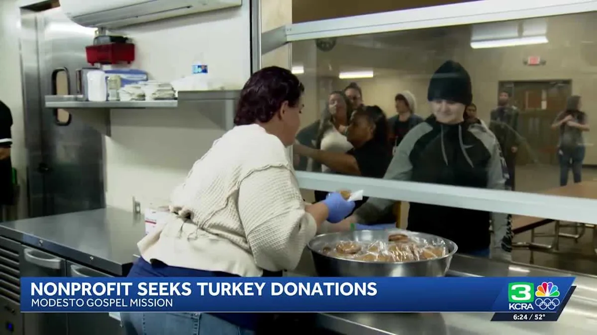 Turkey Trouble: Modesto Gospel Mission Faces Shortage Ahead of Thanksgiving