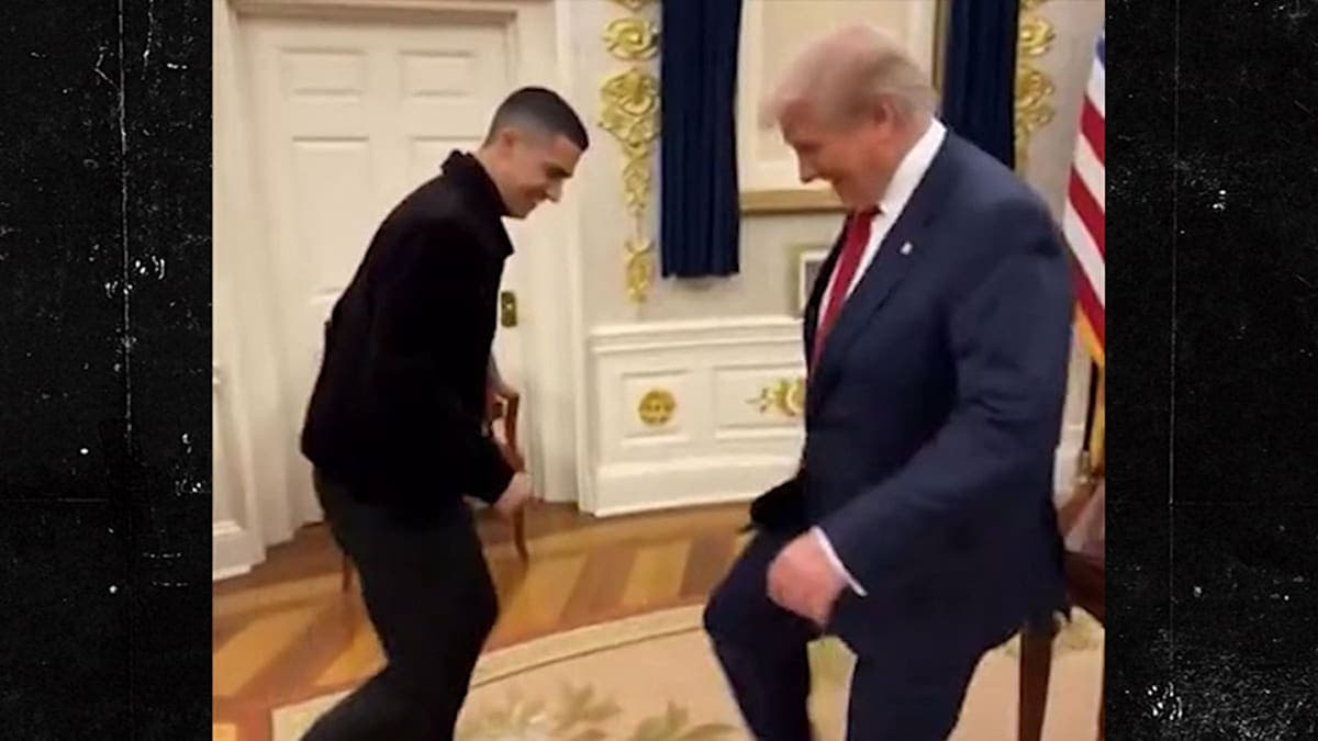 Trump Takes a Kick in the Oval: Soccer Sorcery with Ronaldo!