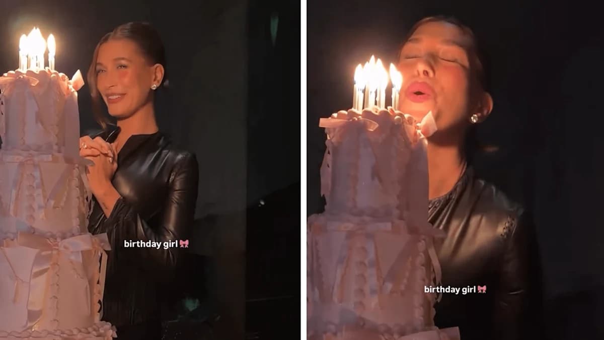 Hailey Bieber's Early Birthday Bash: Cake, Gleeful Guests, and Rhode Goodies Galore!
