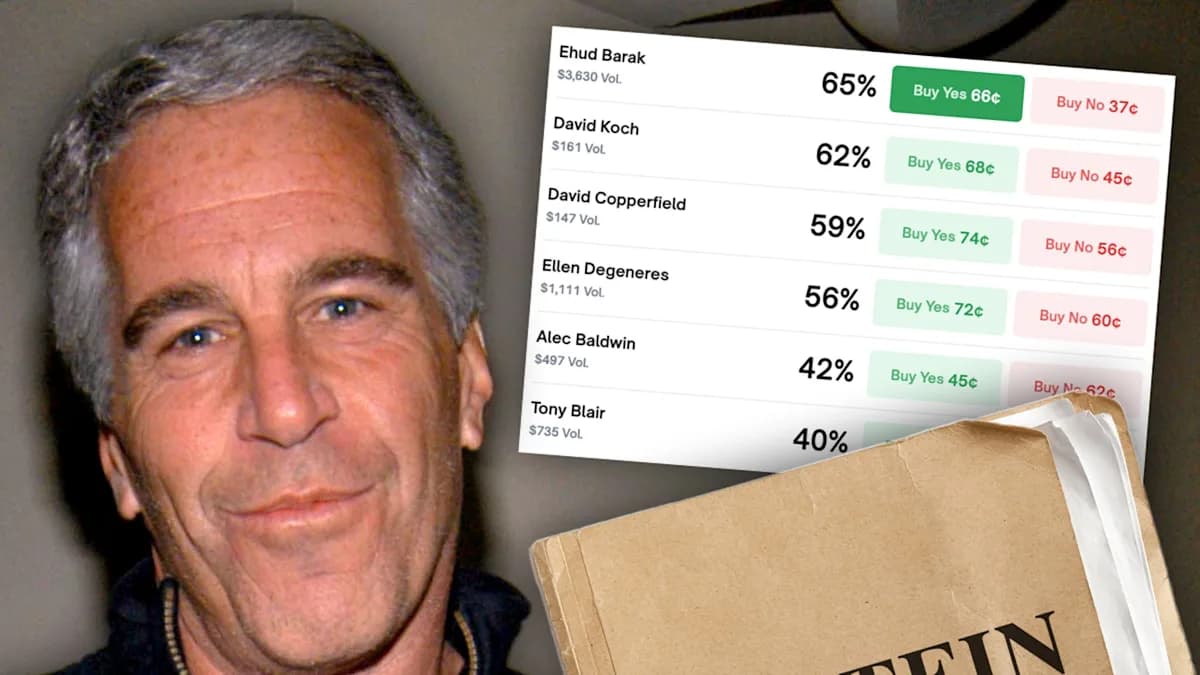 Betting on Scandals: Which Celebrities Will be Named in the Epstein Files?