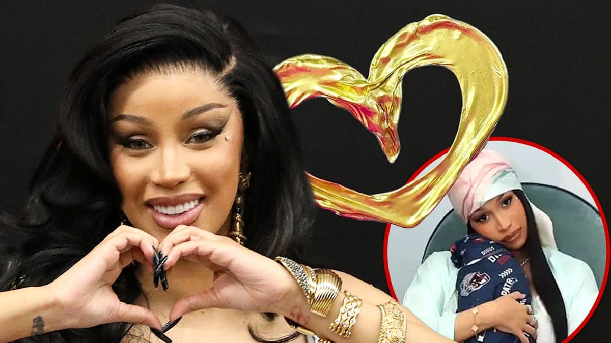 Cardi B's Golden Keepsake: Crafting Jewelry from Life's Most Precious Moments!