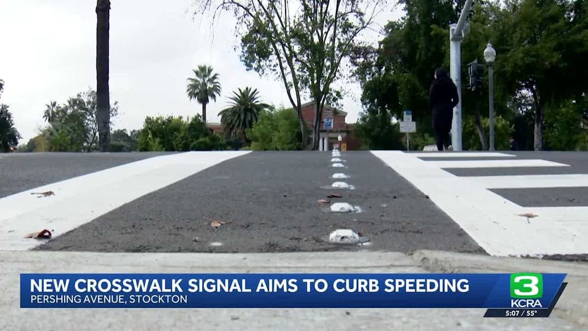 Can a Crosswalk Signal Save Stockton's Streets From Speed Demons?