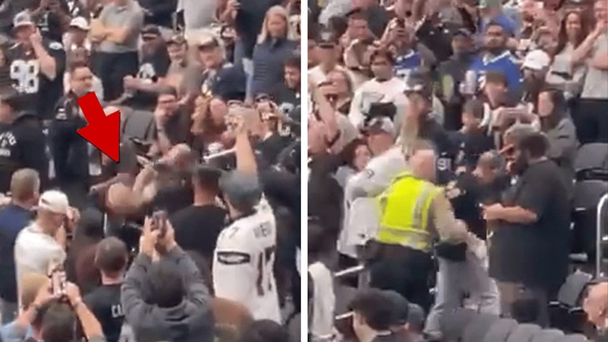 Fists Fly in Vegas: A Raiders vs. Browns Showdown in the Stands!