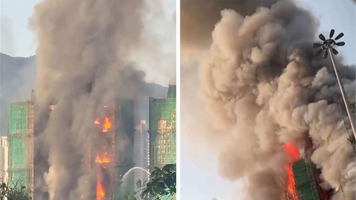 Horror in Hong Kong: A Fire Claims Lives and Leaves Many Trapped in High-Rise Inferno