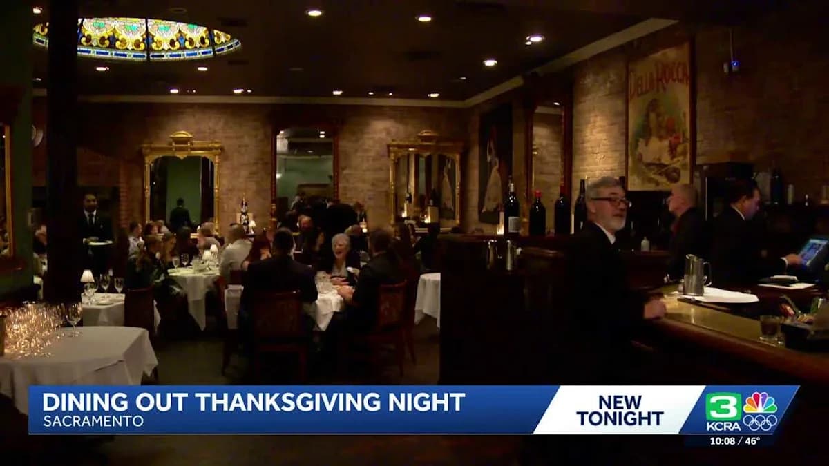 Sacramento's Thanksgiving Magic: Where Dining Out Became the New Family Tradition