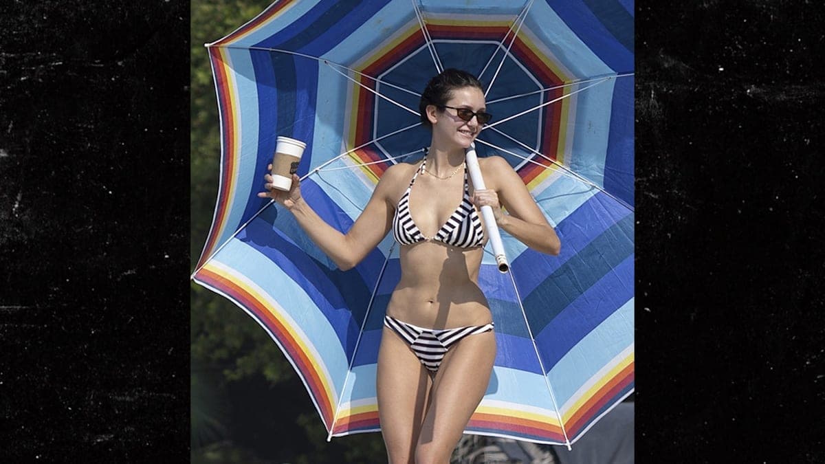 Nina Dobrev’s Bikini Beach Day: A Thanksgiving to Remember!