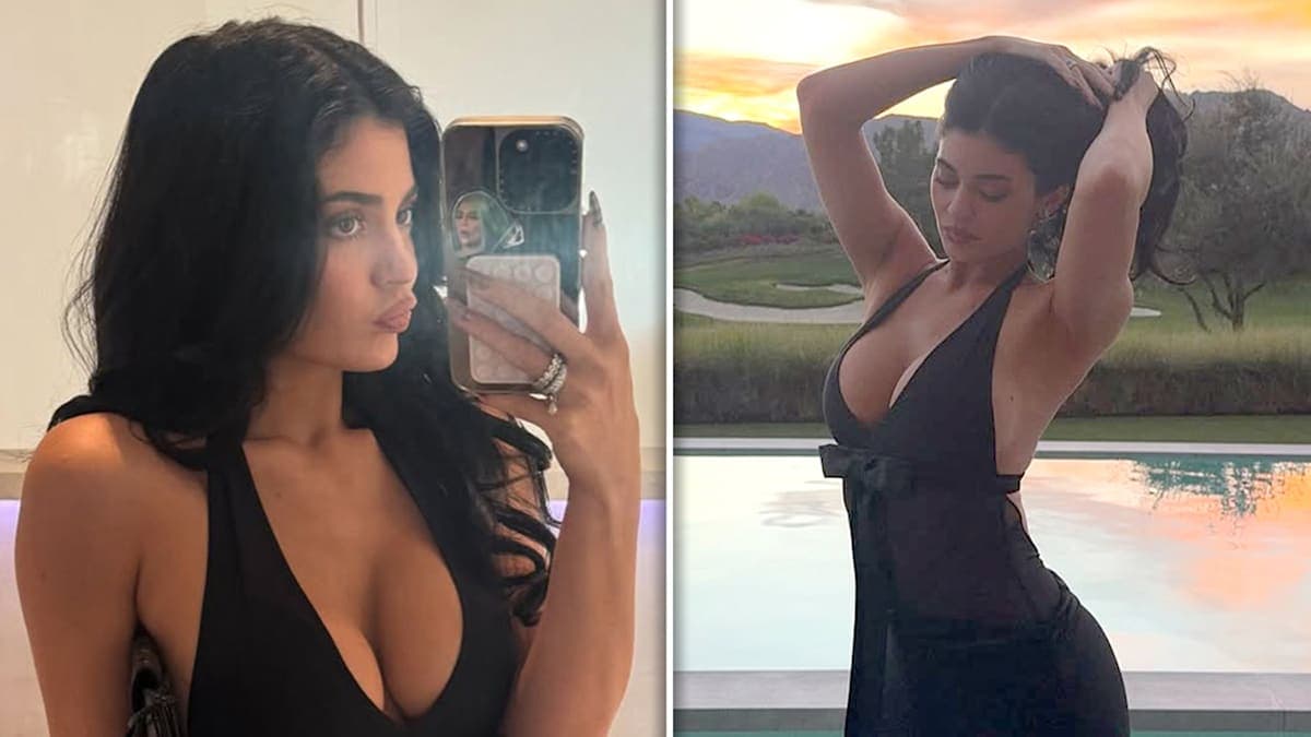 Kylie Jenner Sets Instagram Ablaze with a Show-Stopping Black Dress!