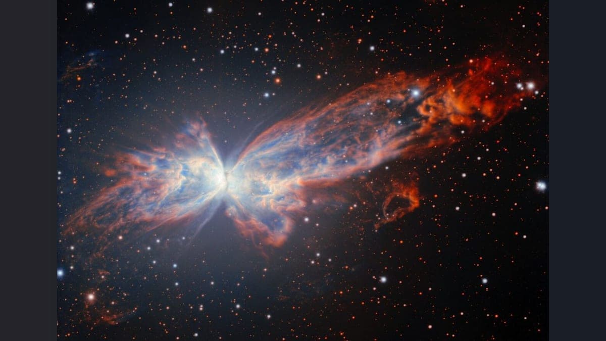 Unveiling the Butterfly Nebula: A Stunning Celestial Masterpiece Captured by Students