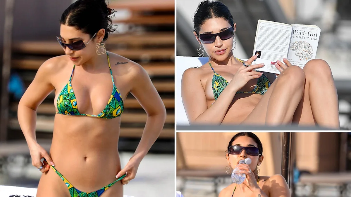 Chantel Jeffries Turns Miami Beach into Her Personal Catwalk in a String Bikini!