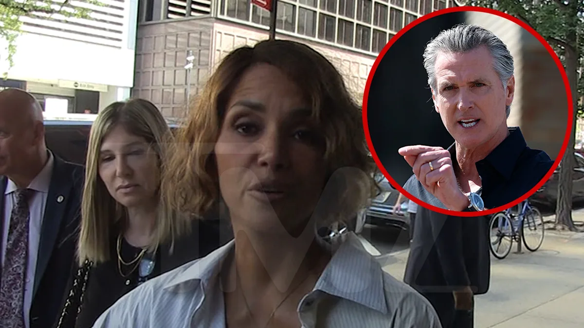 Halle Berry's Bold Showdown: Taking on Gavin Newsom Over Menopause Matters