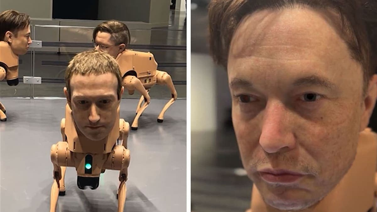 When Billionaires Become Fetching: The Robot Dog Art Exhibit That’s Dropping Hilarious Digital Bombshells