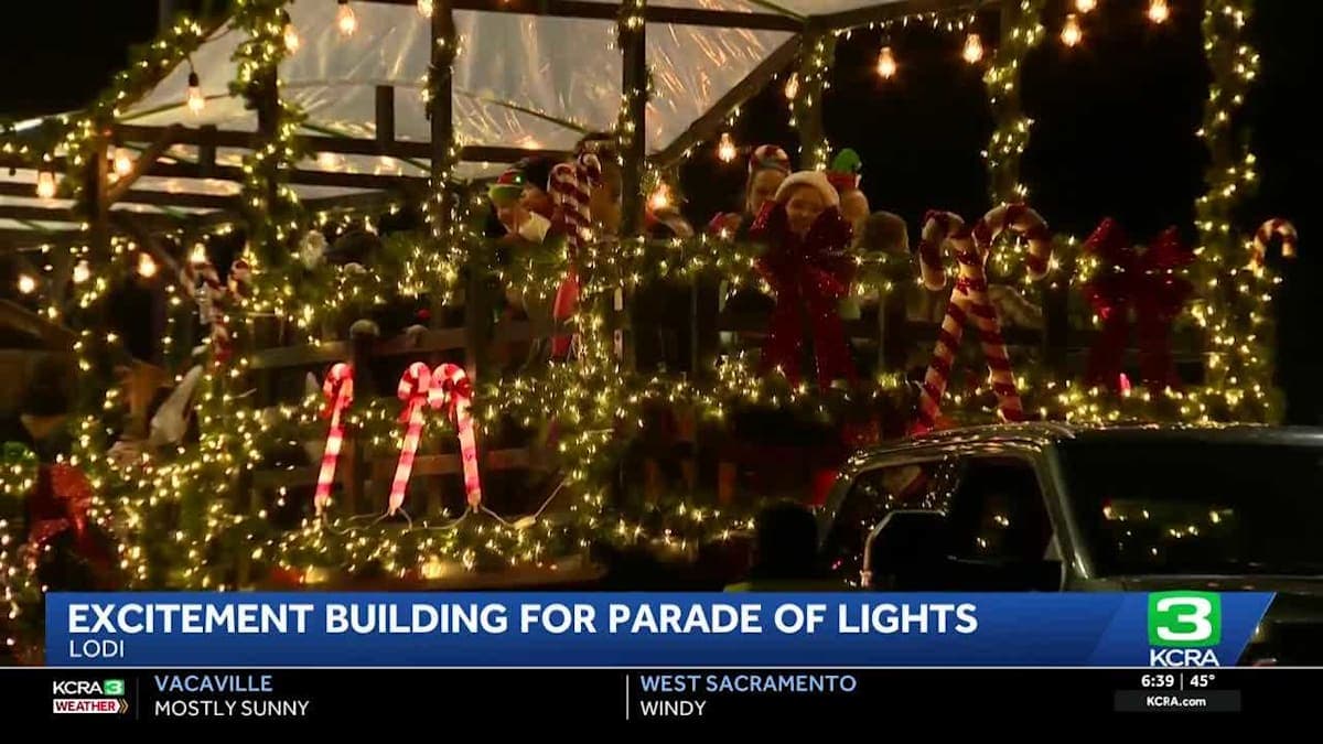 Lodi Lights Up: A 30-Year Tradition of Holiday Magic Returns!