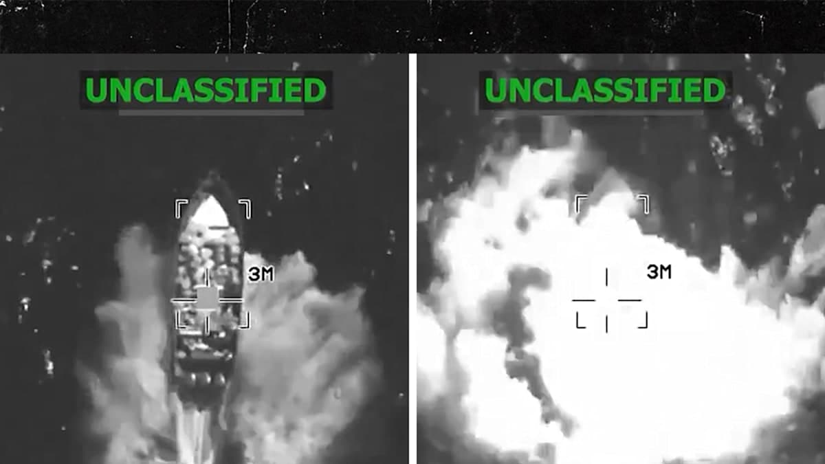 U.S. Military Blasts Another Boat Out of the Water—Caught on Tape!