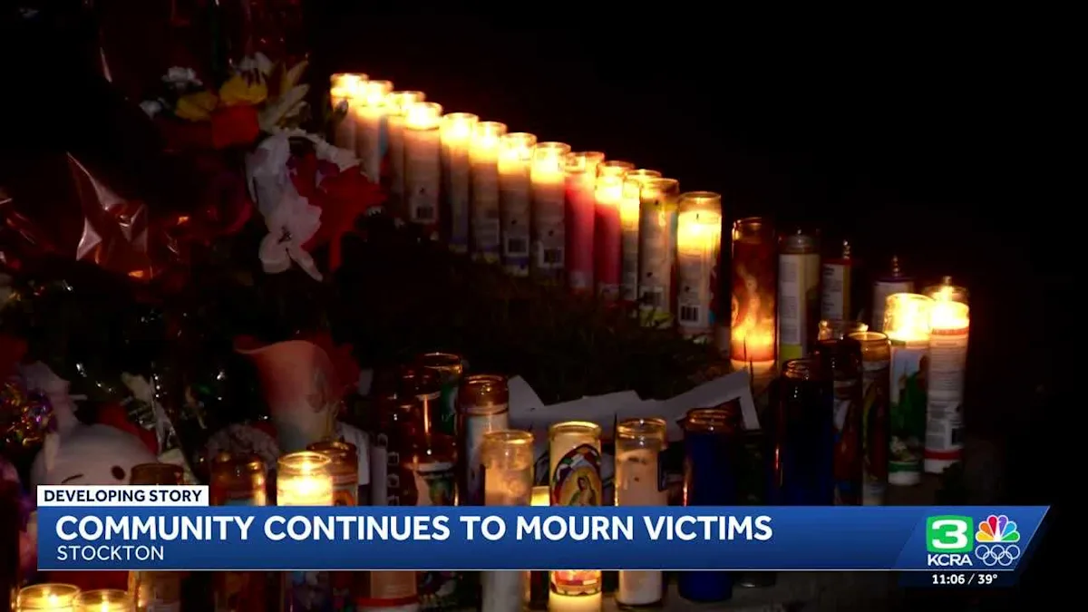 Healing Hearts: Stockton Community Unites to Honor Mass Shooting Victims