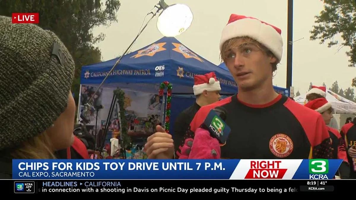 From Water Polo to Holiday Cheer: How One Team Is Making a Difference