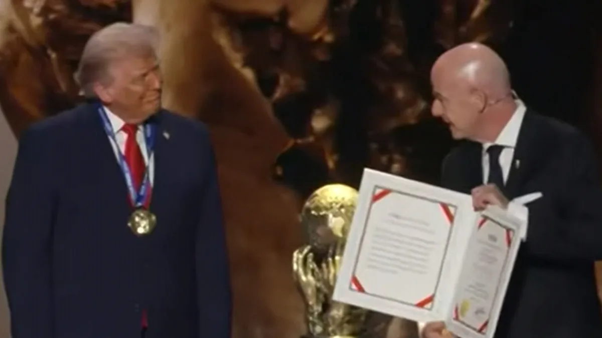 Trump Scores FIFA's First Peace Prize: A Match Made in Controversy