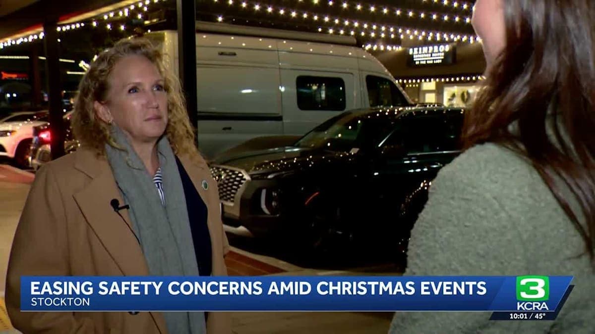 Stockton's Holiday Spirit Shines Amidst Tragedy: Mayor Fugazi's Call for Community Unity