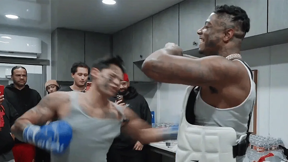 When Celebrities Throw Punches: Blueface Gets Schooled by Ryan Garcia!