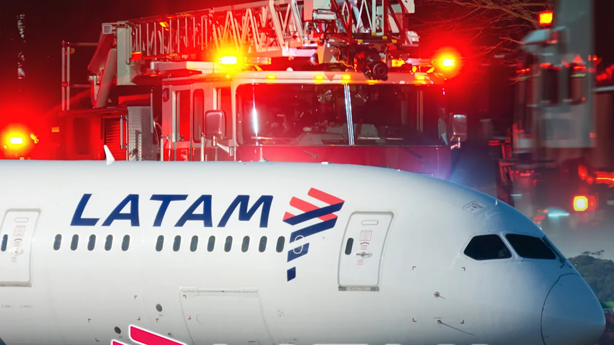 Flames at 30,000 Feet: The Airport Evacuation That Got Everyone Talking