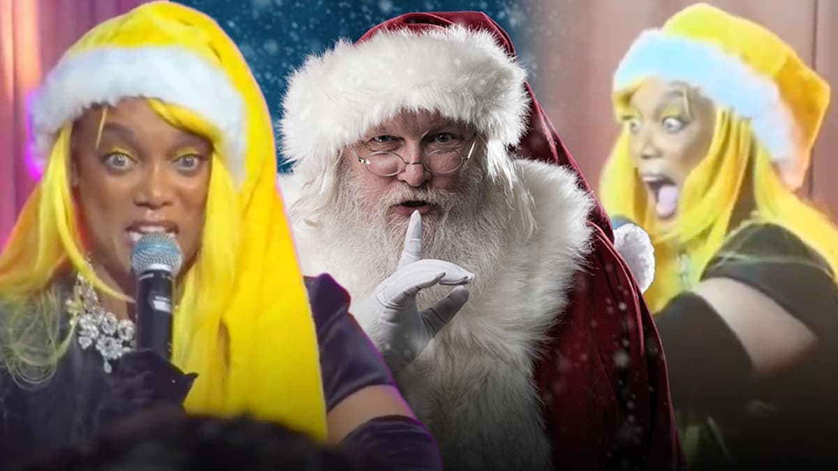 Tyra Banks Unleashes Santa Conspiracy Rant While Serving Ice Cream in Sydney!