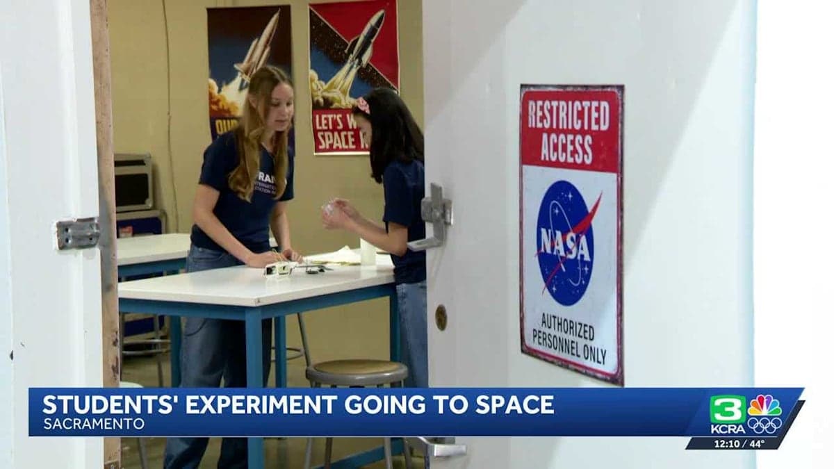High School Science Experiment Set to Blast Off to the International Space Station!