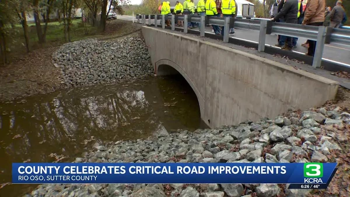 Flooding No More: Rio Oso's Culvert Overhaul Keeps Nature in Check!