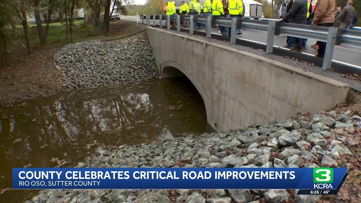 Flooding No More: Rio Oso's Culvert Overhaul Keeps Nature in Check!
