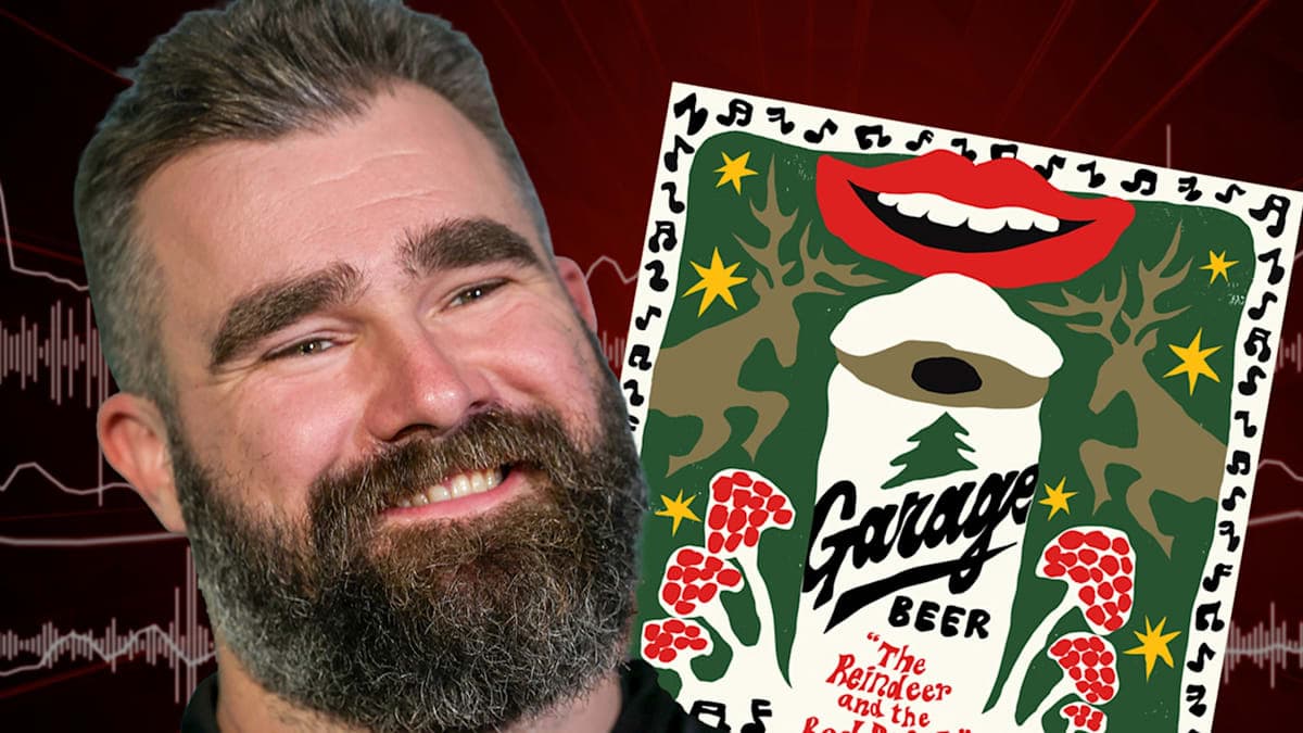 Jason Kelce Hits the Mic: A Holiday Vinyl That’ll Have You Sippin’ and Singin’!
