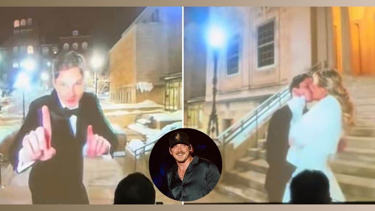 Wedding Goals: How One Couple Took Their Entrance from Ordinary to Morgan Wallen Extraordinary!