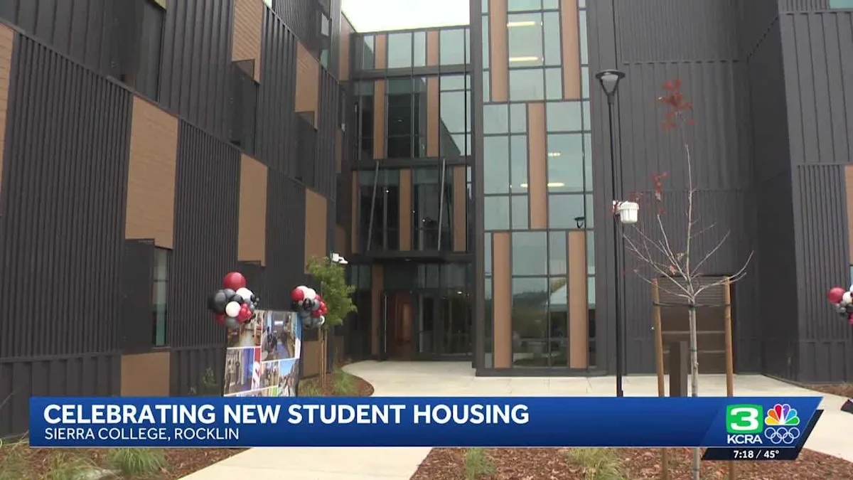 Sierra College’s Game-Changing Housing: Affordable Living for Students on the Rise!