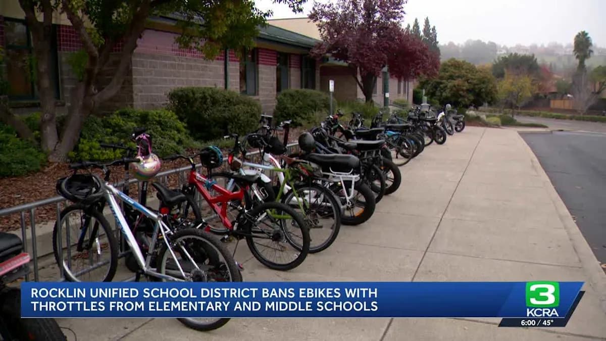 Rocklin Schools Hit the Brakes on E-Bikes: A Safety Move or Overreach?