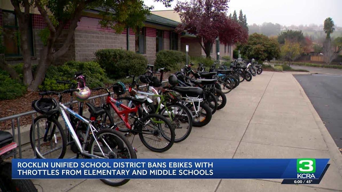 Rocklin Schools Hit the Brakes on E-Bikes: A Safety Move or Overreach?