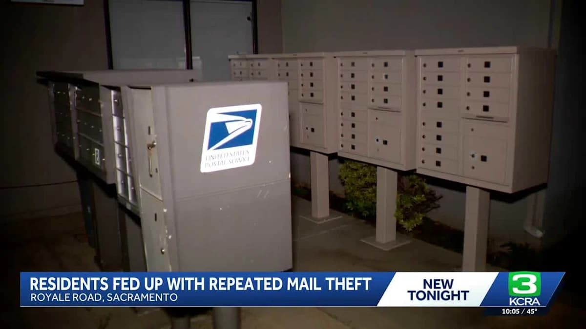 Holiday Heist: Residents at Arden Fair Apartments Fed Up with Mail Theft