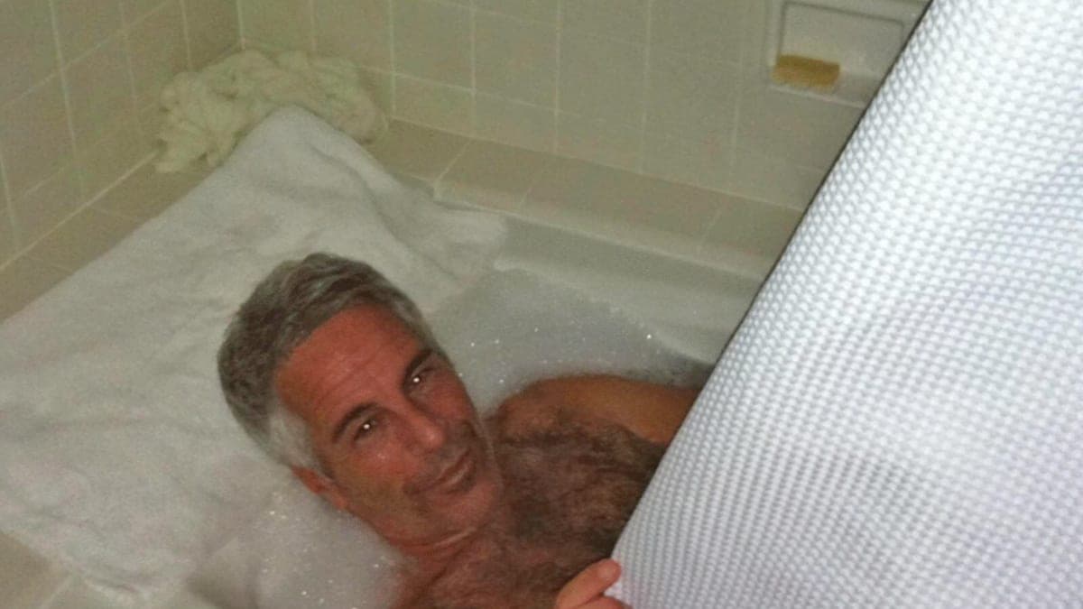 Jeffrey Epstein's Bubble Bath Photo: A Sudsy Scandal Unveiled