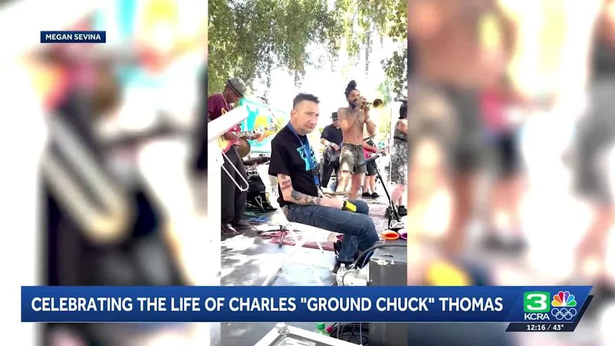 Celebrating a Sacramento Legend: The Heartfelt Tribute to Charles 'Ground Chuck' Thomas