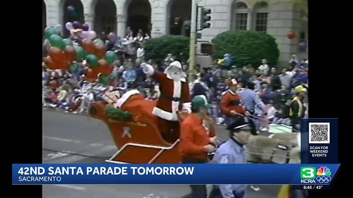 Santa is Coming to Town: Sacramento's Holiday Parade Marches On!