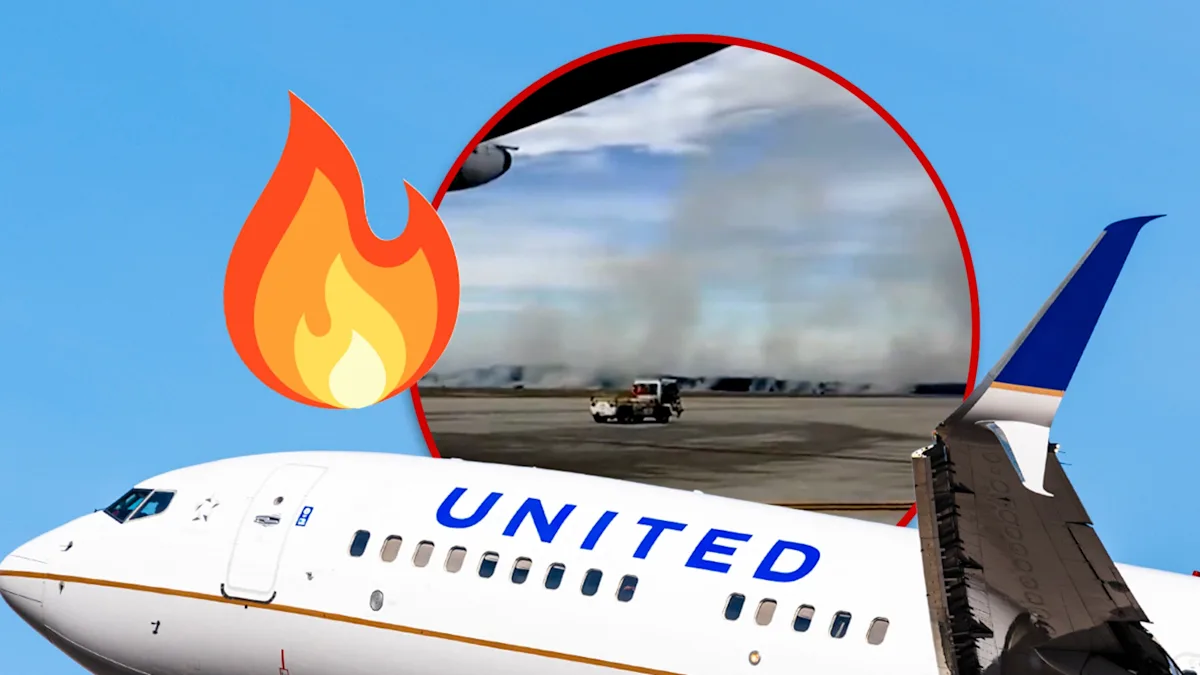 Flight Takes Off... Into a Brush Fire? The Shocking Story of United Airlines!