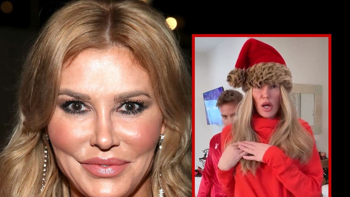 Brandi Glanville Dances Into the Holidays: Tiny Bikini and All!
