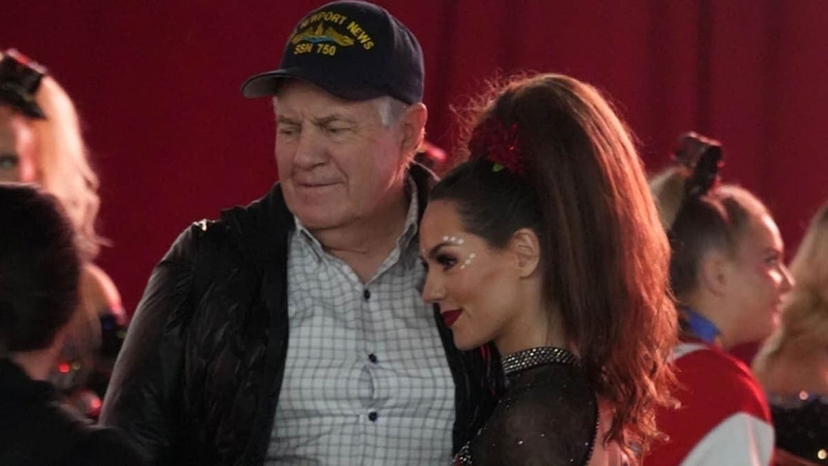 Bill Belichick Swaps Gridiron for Glitter at Cheerleading Competition!