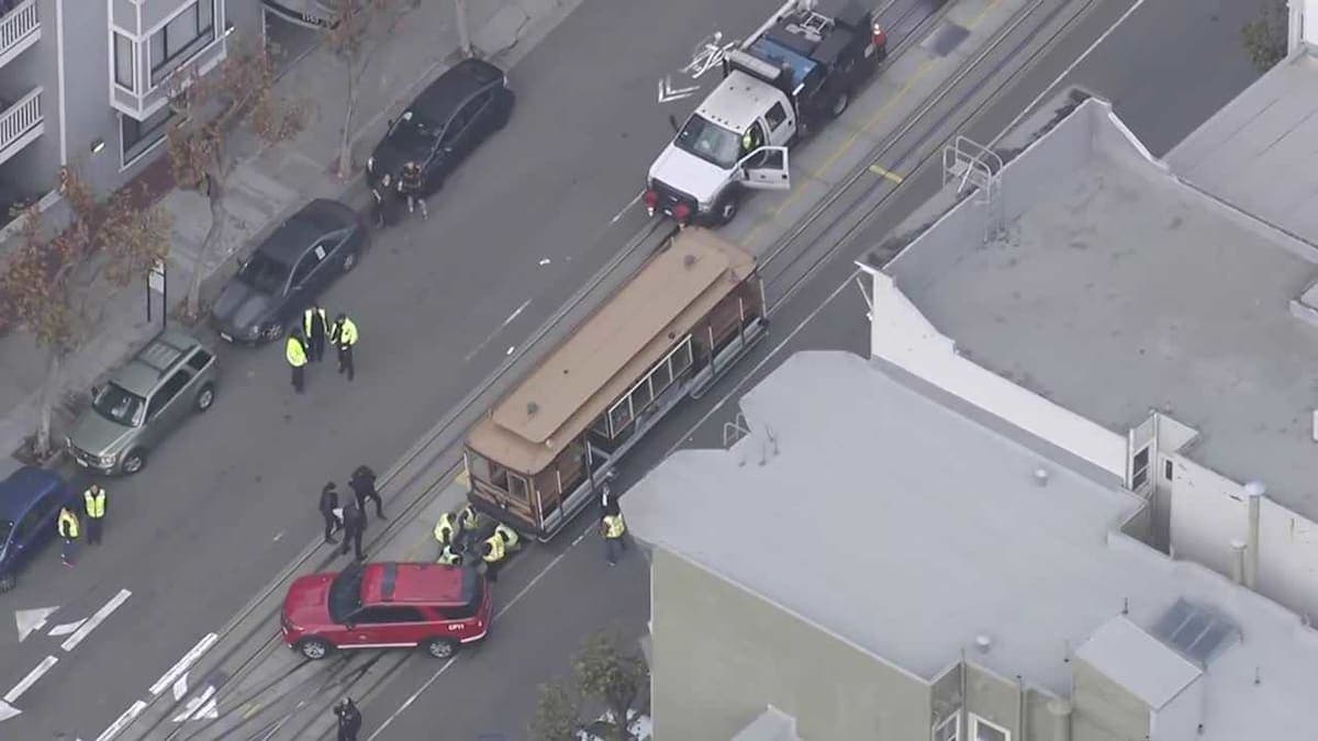 Cable Car Chaos: 14 Passengers Left Shaken After Abrupt Stop in San Francisco