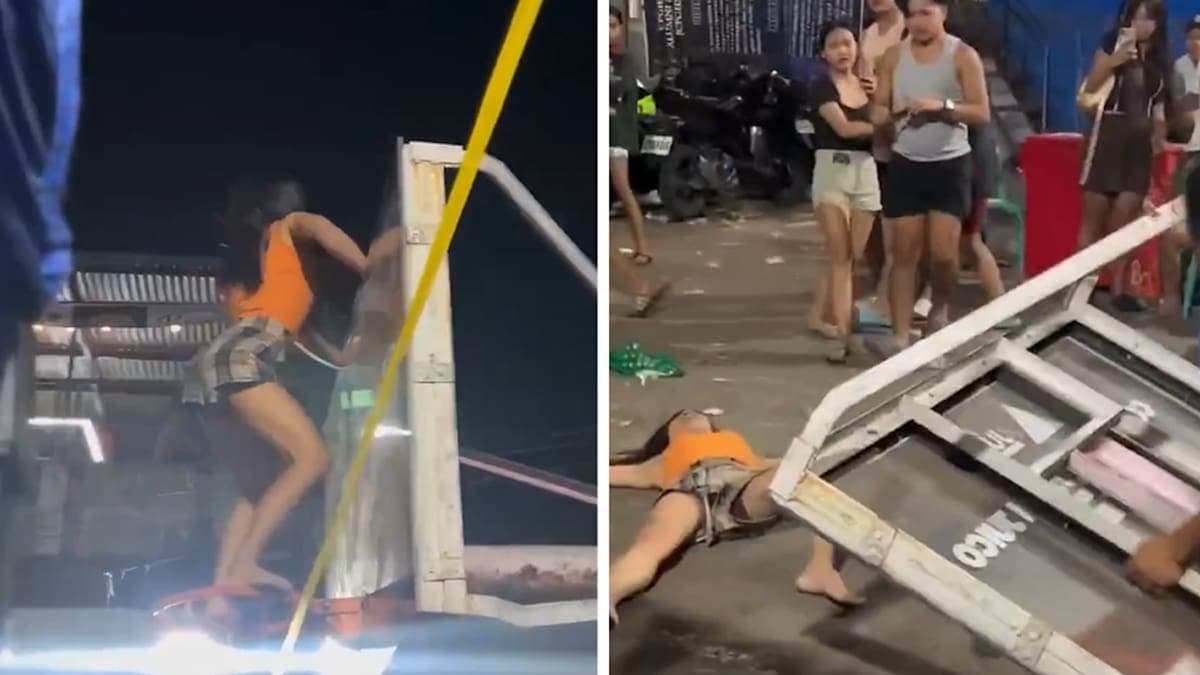 When Twerking Meets Tragedy: A Basketball Hoop's Unfortunate Collapse