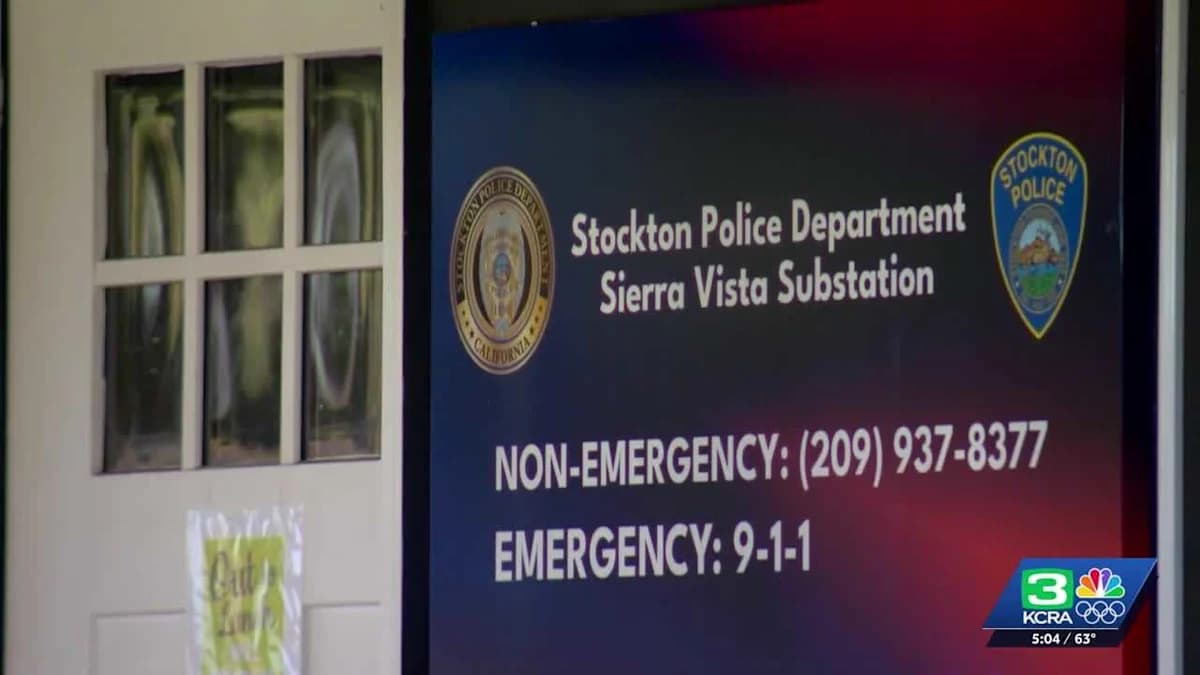 Stockton Takes Action: New Police Substation to Boost Community Safety!