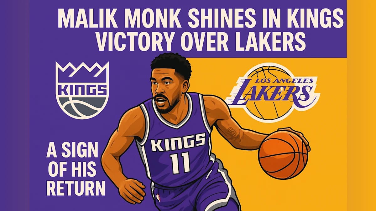Malik Monk Shines in Kings' Victory Over Lakers: A Sign of His Return?